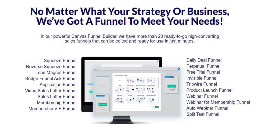Canvas Funnel Builder