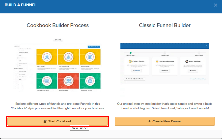 ClickFunnels The Funnel Cookbook