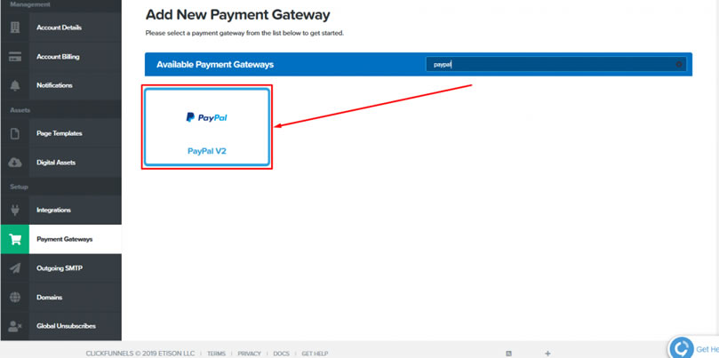 ClickFunnels連接你的PayPal帳戶